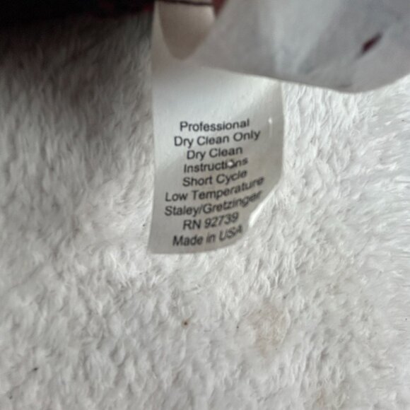 Staley Gretzinger Women Patchwork Cardigan Jacket Purple Textured Art to Wear XL - Picture 5 of 9